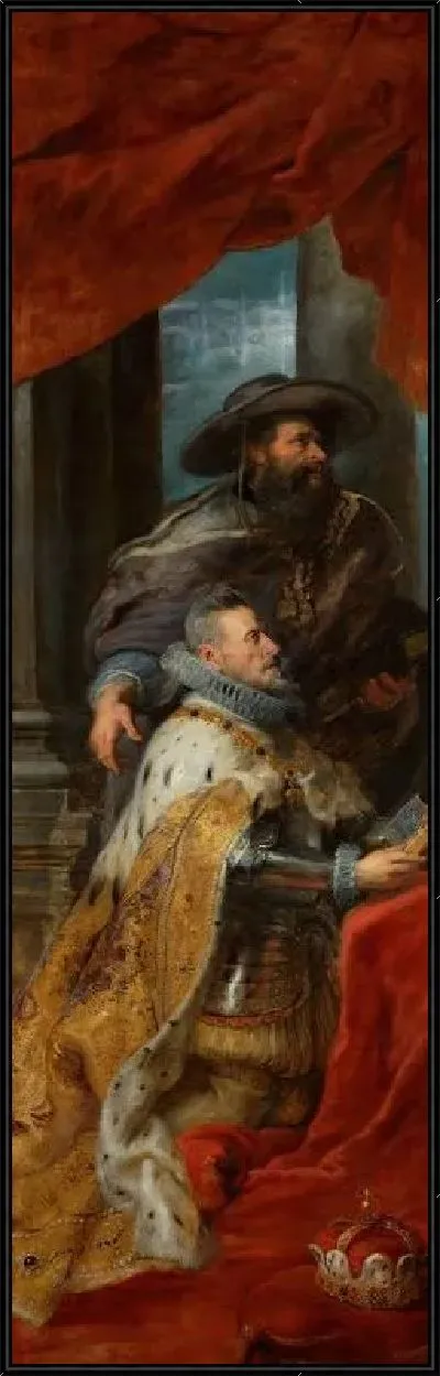 Картина Триптих святого Ильдефонсо (левая часть) (1630-1632)