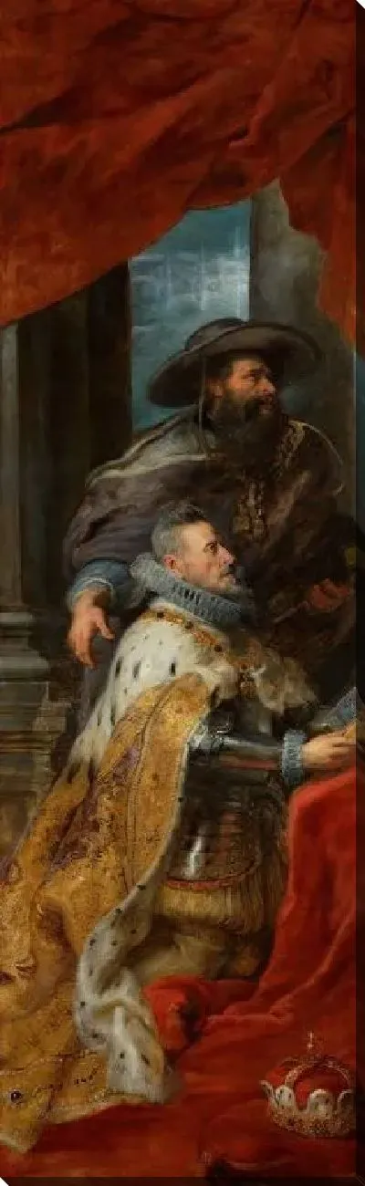 Картина Триптих святого Ильдефонсо (левая часть) (1630-1632)