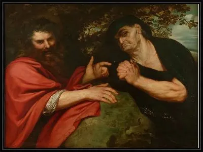 Демокрит и Гераклит (1603)