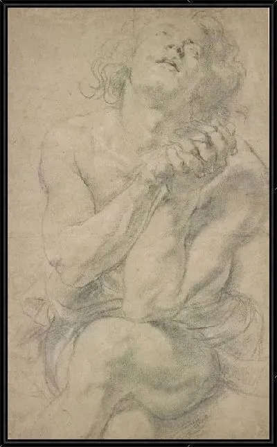Картина Сидящий молодой мужчина (1613)