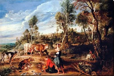 Ферма в Лакене (1617-1618)