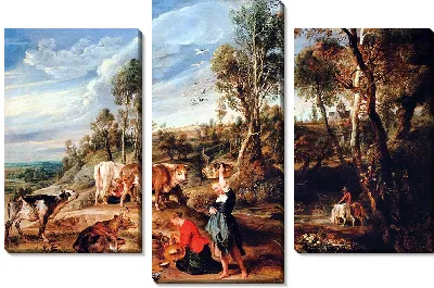 Ферма в Лакене (1617-1618)