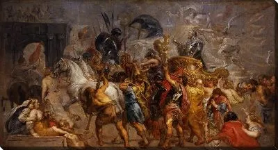 Картина Триумфальный въезд Генриха IV в Париж (1627-1630)