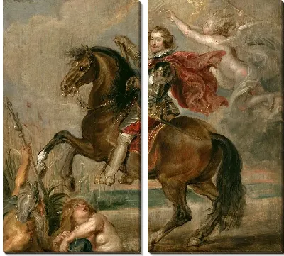 Картина Конный портрет герцога Букингемского (1625)