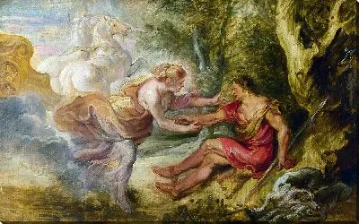 Картина Аврора похищает Кефала