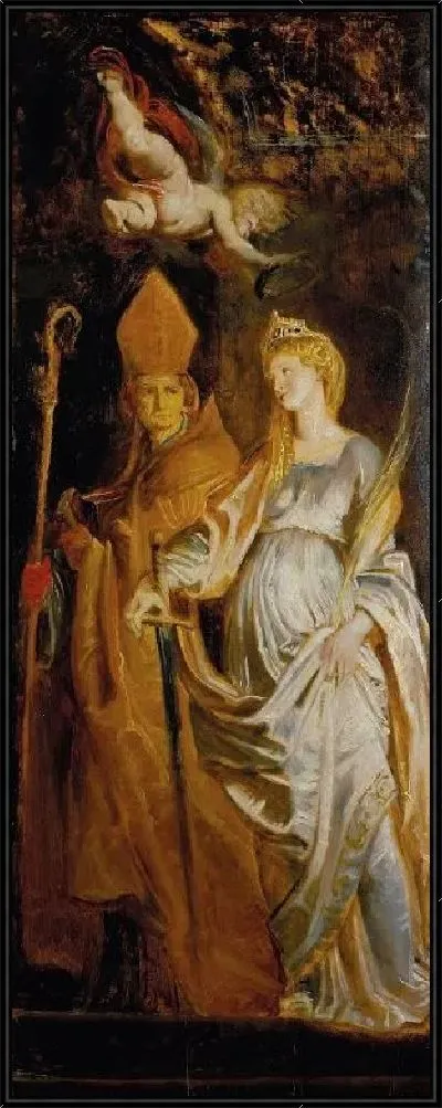 Картина Святые Екатерина Александрийская и Элигий (1610)