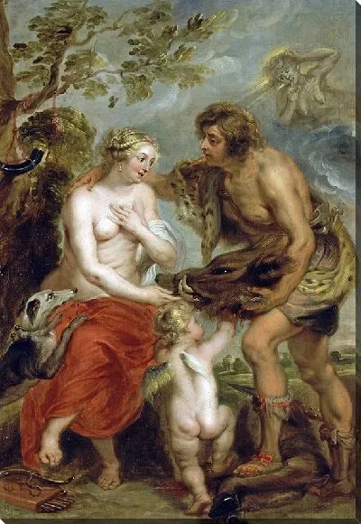 Картина Мелеагр и Аталанта