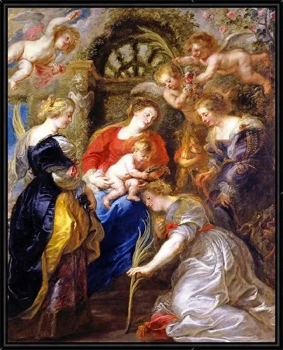 Картина Коронация Святой Екатерины