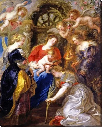 Картина Коронация Святой Екатерины