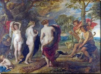 Картина Суждение Парижа