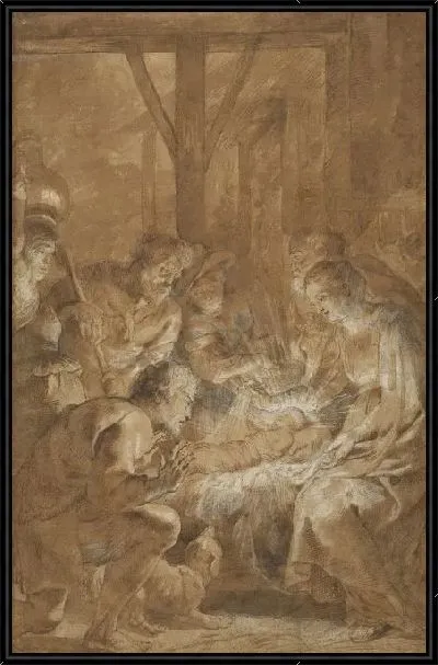 Картина Поклонение пастухов (1613-1614)