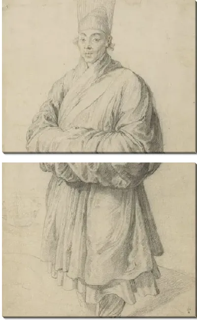 Картина Мужчина в корейском костюме (1617)