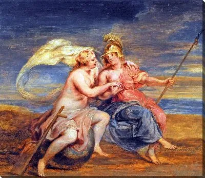 Картина Аллегория Фортуны и Достоинства