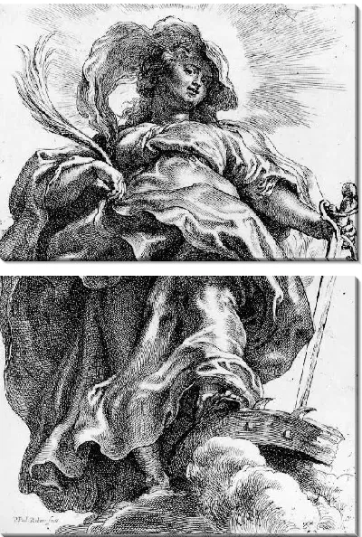 Картина Святая Екатерина Александрийская (1620-1630)