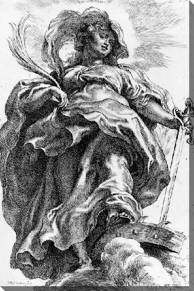 Картина Святая Екатерина Александрийская (1620-1630)