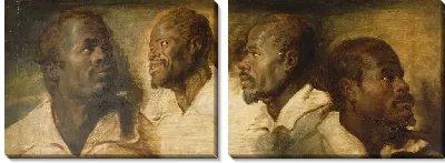 Картина Четыре мужские головы (1617-1620)