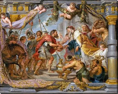 Картина Встреча Авраама и Мелхиседека