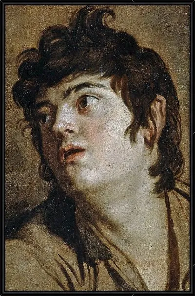 Картина Голова молодого человека (1601-1602)