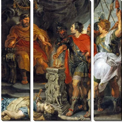 Картина Муций Сцевола перед Ларсом Порсенна (1618-1620)