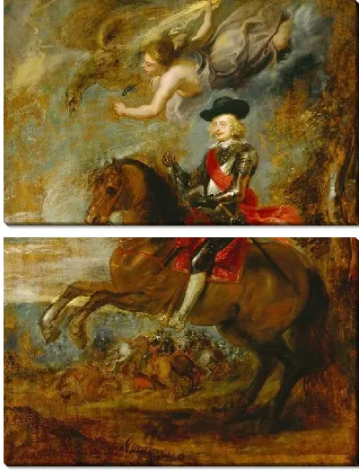 Картина Эрцгерцог Фердинанд в битве при Нордлинген (1635)