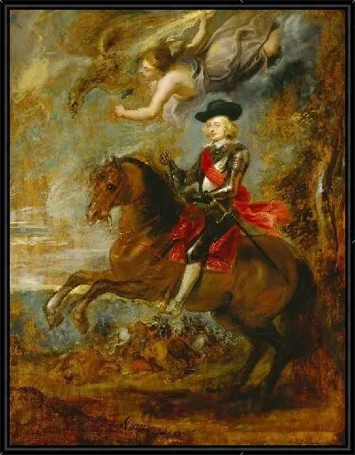 Картина Эрцгерцог Фердинанд в битве при Нордлинген (1635)