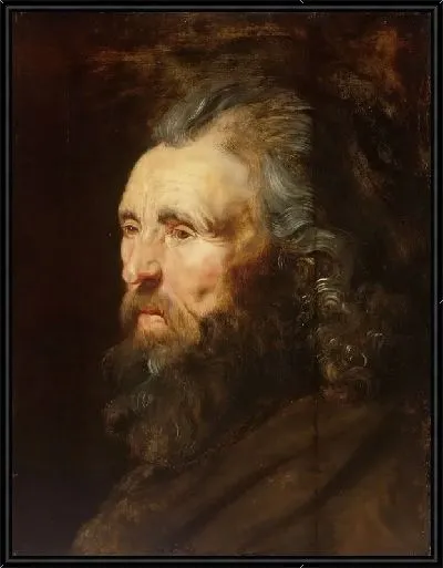 Картина Голова человека (1616-1619)