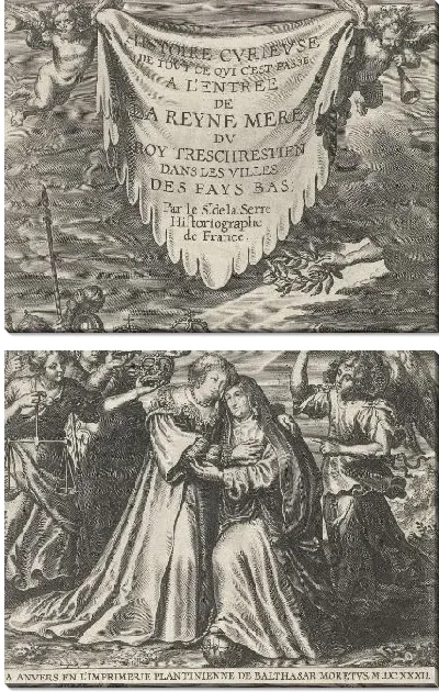 Картина Мария Медичи и Изабелла Клара Евгения (1631-1632)