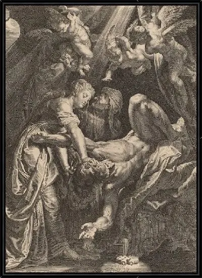 Картина Юдифь обезглавливает Олоферна (1610)