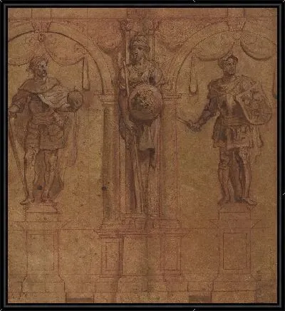 Картина Рудольф I и Альберт I с Палладой (1635)