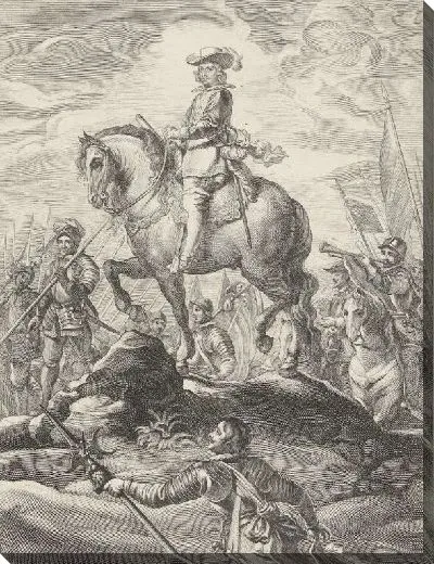 Картина Фердинанд ведет свои войска через Альпы (1635-1636)