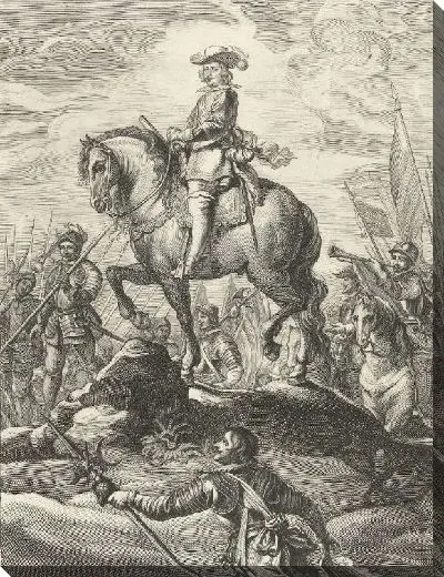 Картина Фердинанд ведет свои войска через Альпы (1635-1636)
