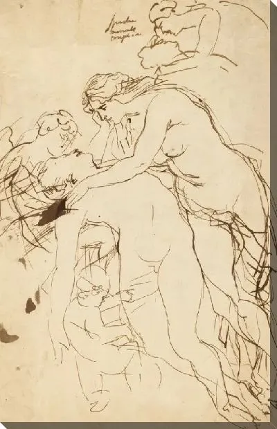 Картина Венера оплакивает Адониса (1608-1612)