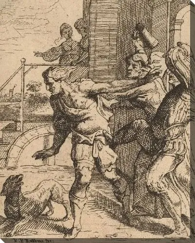 Картина Блудный сын изгнан из таверны (1606-1669)