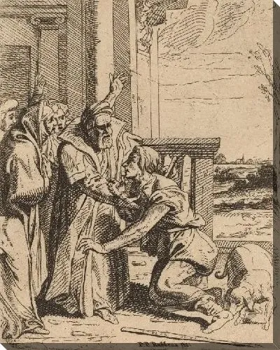 Картина Блудный сын вернулся к отцу (1606-1669)