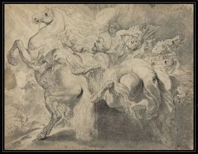 Картина Поражение Сеннахирима (1618-1620)