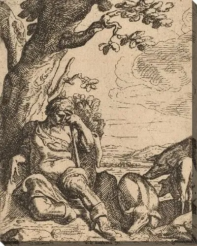 Картина Блудный сын среди свиней (1606-1669)