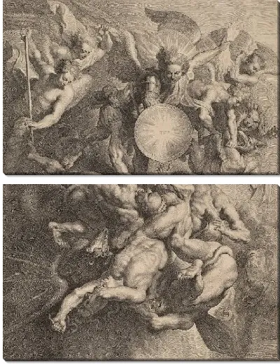 Картина Падение мятежных ангелов (1621)