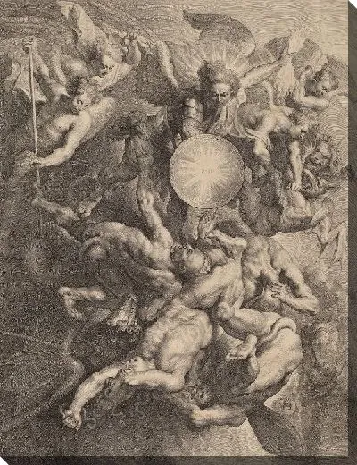 Картина Падение мятежных ангелов (1621)