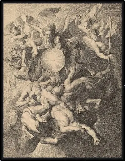 Картина Падение мятежных ангелов (1621)