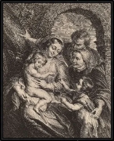 Картина Святое семейство (1586-1659)