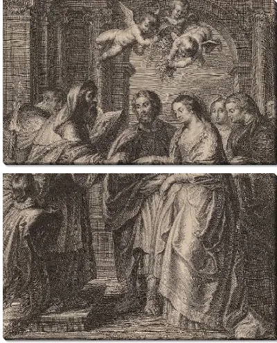 Картина Обручение Девы Марии (1586-1659)