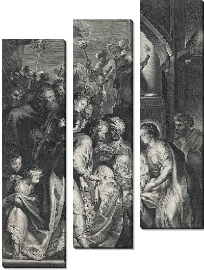 Картина Поклонение волхвов