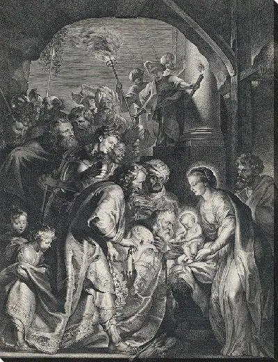 Картина Поклонение волхвов