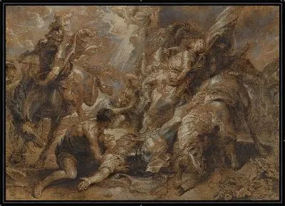 Картина Обращение Святого Павла (1640)