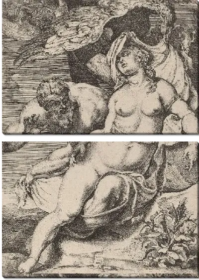 Картина Юпитер и Антиопа (1600-1632)