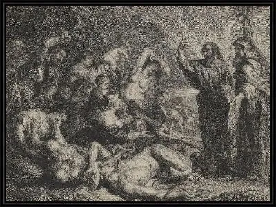 Моисей и медный змей (1580-1633)