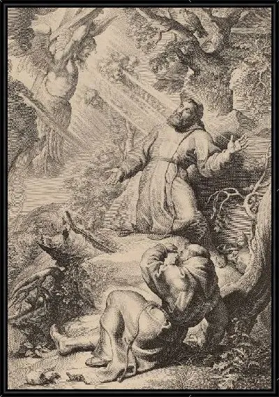 Картина Святой Франциск получает стигматы (1620)