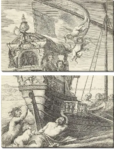 Картина Поездка Фердинанда в Италию (1635-1636)