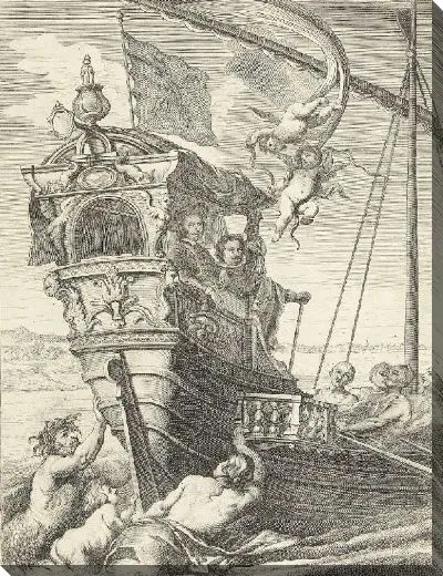 Картина Поездка Фердинанда в Италию (1635-1636)