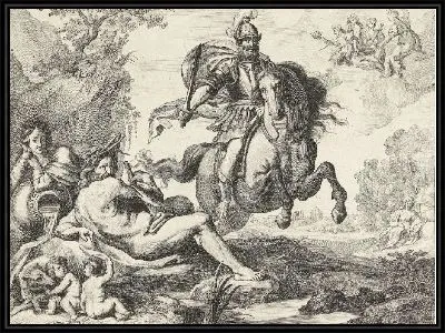 Картина Сравнение силы Австрии и силы Рима (1635-1636)